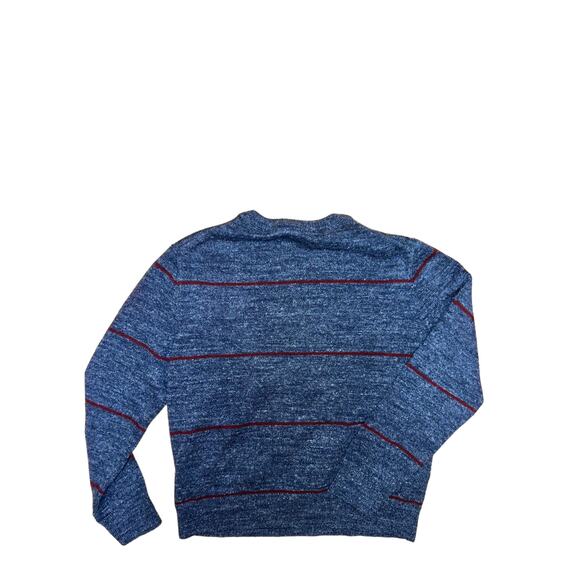 Gap Kids Blue Stripe Long-Sleeve Sweater, Size M - Picture 5 of 5